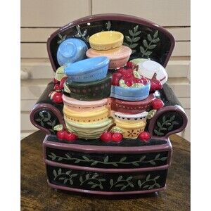Vintage Mary Engelbreit Chair of Bowlies Cookie Jar